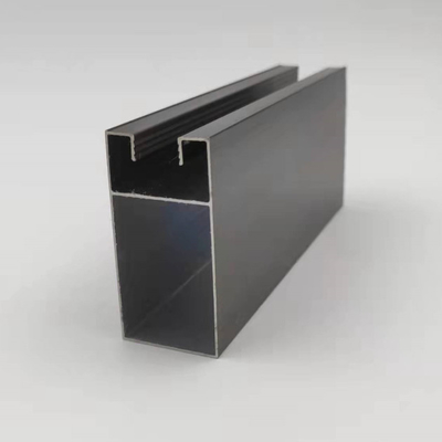 खिड़की फिसलने के लिए नाइजीरिया 6063 T5 Anodized एल्यूमिनियम प्रोफाइल