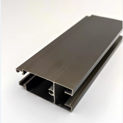 खिड़की फिसलने के लिए नाइजीरिया 6063 T5 Anodized एल्यूमिनियम प्रोफाइल