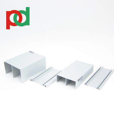 5.8M लंबाई लकड़ी के अनाज रंग एल्यूमीनियम प्रोफाइल स्लाइडिंग अलमारी अलमारी फर्नीचर के लिए पेशेवर द्वारा निर्मित